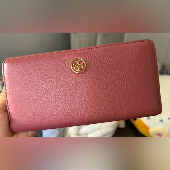 GUC TORY BURCH LEATHER LONG WALLET
